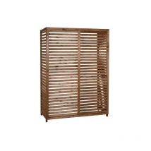 Coverpac - Cache climatisation bois traité - Taille xl - 1150x500x1600mm