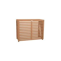 Coverpac - Cache Climatisation Composite Couleur Teck L 982x462x787