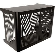 Cache climatisation OUTSTEEL ENSEMBLE BROUSSE MURAL M Noir foncé