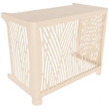 Cache climatisation OUTSTEEL ENSEMBLE BROUSSE SOL S Blanc crème