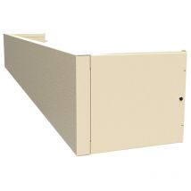 Cache coffre volet roulant 400 cm - Crème RAL1015
