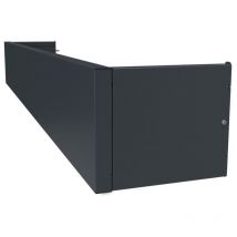 Cache coffre volet roulant 180 cm - Gris anthracite RAL7016