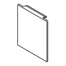 Cache d'extrémité pour cache latéral à clisper porta 60 /100 hc Hawa