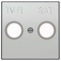 Niessen - Cache femelle tv-r / sat silver sky 8550.1 pl