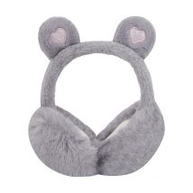 Fei Yu - Cache-oreilles chauds, cache-oreilles chauds pliables de dessin animé pour l'hiver, cache-oreilles moelleux et doux pour enfants et femmes