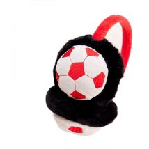 Feiyue - Cache-oreilles d'hiver pour enfants, en peluche douce, pour le football, le ski, le cyclisme, le ski, le cyclisme, blanc