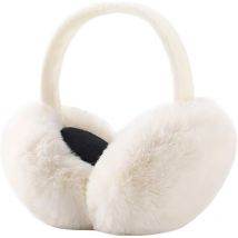 Cache Oreilles en Peluche pour Femme,Cache Oreilles Femme Mignon Cache Oreilles Pliables Doux Cache Oreilles Chauds Cache Oreille Unisexe Tissu