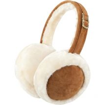 Cache-oreilles pliables pour femmes, cache-oreilles en fourrure pour garder au chaud en hiver (kaki)