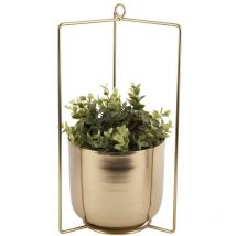 Cache-pot design métal Spatial