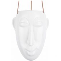 Cache-pot design suspendu Mask allongé
