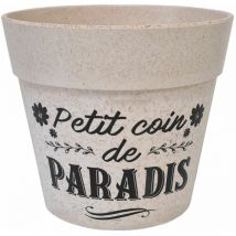 Cache pot en bambou petit coin de paradis