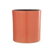 Cache-pot en céramique rose 25x25x25 cm