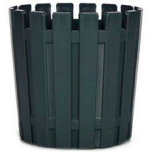 Home S3604613 Porte-pot de fleurs en plastique, Multicolore, 19,2 x 17,7 x 19,2 cm - Bigbuy