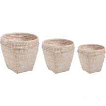 Cache-pots en bambou