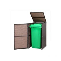Le Poisson Qui Jardine - Cache Poubelle pour le jardin. 115 cm de hauteur. idéal container sur roulette