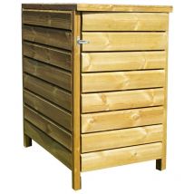Forest Style - Cache poubelle en bois Neston