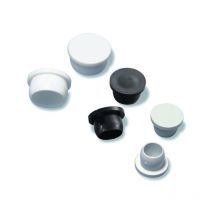 Goettgens - Cache pour ferrure d'assemblage pour meuble - 14 mm - Blanc