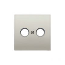 AL2990TV abdeckung fr antennen-steckdose, aluminium, LS990 - Jung