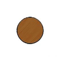 Cache vis bois aggloméré chêne foncé adhésif boîte de 100 - gfd - 147014