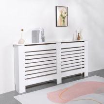 Ahd Amazing Home Design - Cache-radiateur 172x19x81,5h cache-radiateur en bois blanc Wormer xxl