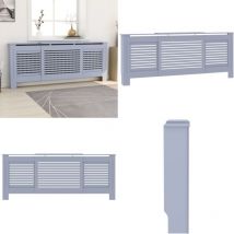 Cache-radiateur MDF Gris 205 cm - cache-radiateur - cache-radiateurs - Home & Living