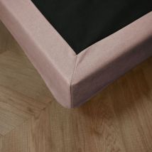 Cache-sommier rose ronda 180x200 cm Someo Ronda