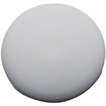 Cache tête Plastique Diamètre de tête: 12 DT 3 Longueur total 6 RAL9010 blanc pur-1 pièce