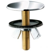 Cache trou chromé luxe ø 45 Delabie 596000