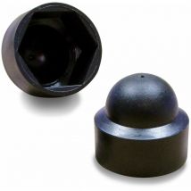 Cache vis Écrou de Protection M6 Clef de 10 mm - Plastique noir - Ajile