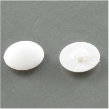 Cache vis Tête fraisée TF TORX TORX T15 Diamètre de tête: 12 Nylon RAL9010 blanc pur-1 pièce