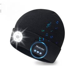 Sunxury - Cadeau Homme Original Utile, Idee Cadeau Noel Original, led Bonnet Bluetooth Homme, Bonnet Homme/Femme, Cadeau Papa, Cadeau Anniversaire