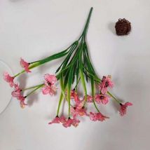 Cadeaux d'anniversaire pour femmes, 10 pièces de fleurs artificielles, véritable bouquet de mariée, décoration de la maison, décoration de la chambre