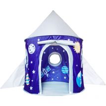 Cadeaux de jouets pour enfants garçons de 1 à 7 ans, tentes de jeu pop-up pour enfants, jouets de fusée spatiale pour tout-petit garçon, cadeau