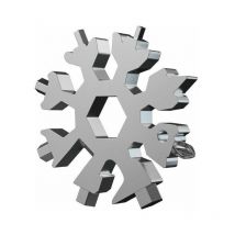Harry - Cadeaux pour hommes et femmes, outil multifonction flocon de neige 18 en 1, accessoires de camping, cadeaux de fête des pères, gadgets en