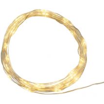 Cadena de 40 Luces Navideñas MicroLED CR2032 4m PDQ