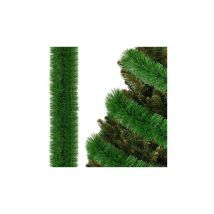 Cadena de árbol de Navidad de 6 metros, verde, guirnalda para el árbol, diámetro de 10 cm.