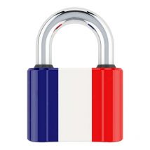 Cadenas 35 mm drapeau francais Evoe 110166