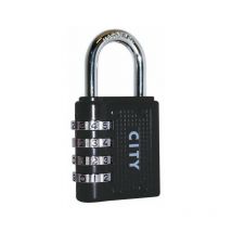 Cadenas à chiffre city 4 molettes
