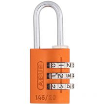 Abus - Cadenas à code 145/20 Couleur - Orange