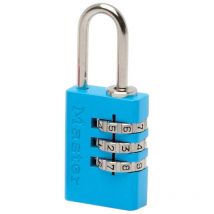 MASTER LOCK - Cadenas 3 chif.alu 20mm couleurs blister