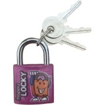 Serruprix - Cadenas basic à clé, base 30 mm, anse acier, 2 clés