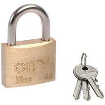 Iseo City - Cadenas laiton - city s'entrouvrant n° KCF5501 - 60 mm - iséo
