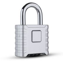 Cyslmuk - Cadenas Code 4 Chiffres, Cadenas Extérieur Etanche, Robuste et Antivol, 8mm Loquet Cadenas à Combinaison, Exterieur Serrure Porte de
