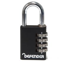 Cadenas à combinaison 4 molettes Squire Defender