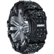 GM - Cadenas de nieve, cadenas para coche, para neumáticos de 165 a 285 mm de ancho, para turismos, camiones y suv.