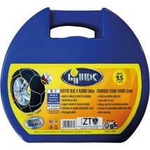 Lubex - Cadenas de nieve 9 mm con tensión elástica