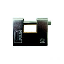 Corbin - Cadenas de sA curitA blindA arceau en acier chromA 90 mm