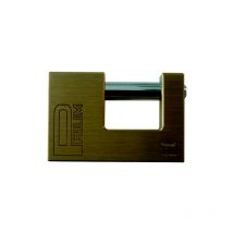 Cadenas de sA curitA Corbin pour volet 90 mm en laiton avec 2 clA s