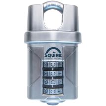 Squire - Cadenas À Anse Protégée À Combinaison 4 Molettes Vulcan 50
