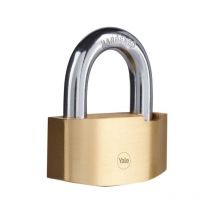 Yale - Cadenas de sécurité Hammer Y2B/80/138/1 - Laiton 80 mm - Anse acier cémenté - 3 clés